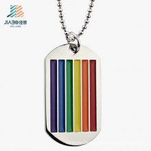 Supply From China Wholesale Steel Colorful Metal Enamel Dog Tag